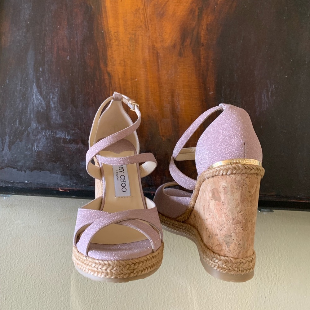 Jimmy Choo wedge sandals